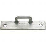 No. 1311 3" Staple on 200mm x 40mm Rectangular Plate Galvanised  